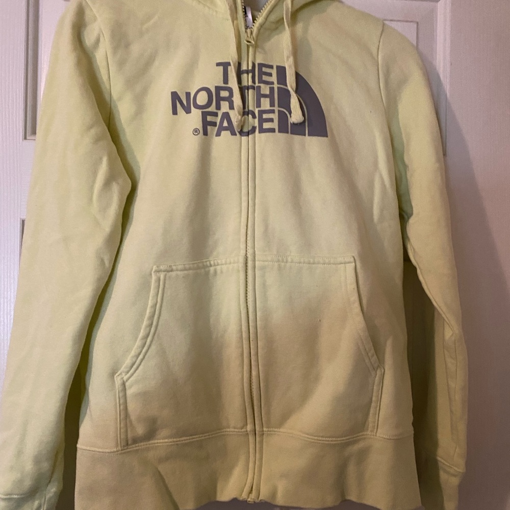 The North face zip up hoodie. Medium.